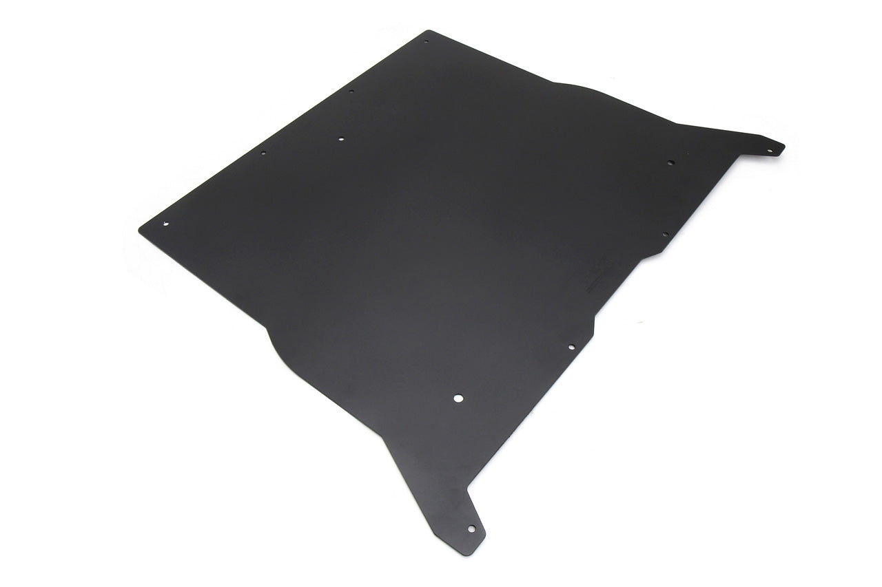 HPS Aluminum Front Skid Plate Undertray Protection Shield 2017-2023 Tesla Model 3, Black, SP-101