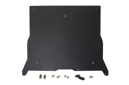HPS Aluminum Front Skid Plate Undertray Protection Shield 2020-2023 Tesla Model Y, Black, SP-101