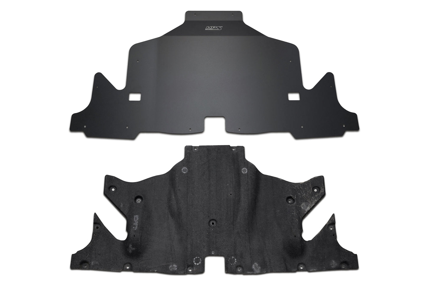 HPS Aluminum REAR Skid Plate Undertray Protection Shield 2020-2023 Tesla Model Y, Black, SP-102