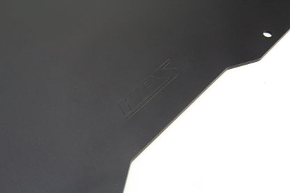 HPS Aluminum Front Skid Plate Undertray Protection Shield 2020-2023 Tesla Model Y, Black, SP-101