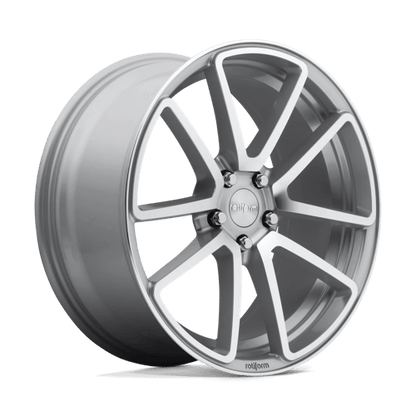 Rotiform R120 SPF Gloss Silver Machined 19x8.5 +45 5x112mm 66.6mm