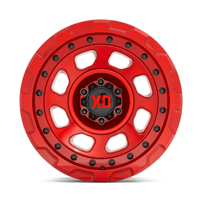 XD Series XD861 STORM Candy Red 17x9 -12 6x139.7mm 106.1mm