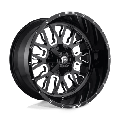 Fuel Offroad D611 STROKE Gloss Black Milled 20x9 +1 6x135|6x139.7mm 106.1mm