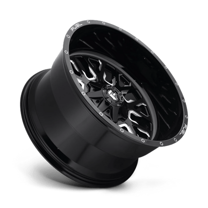 Fuel Offroad D611 STROKE Gloss Black Milled 20x10 -19 6x135|6x139.7mm 106.1mm