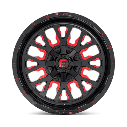 Fuel Offroad D612 STROKE Gloss Black Red Tinted Clear 18x9 +20 6x135|6x139.7mm 106.1mm