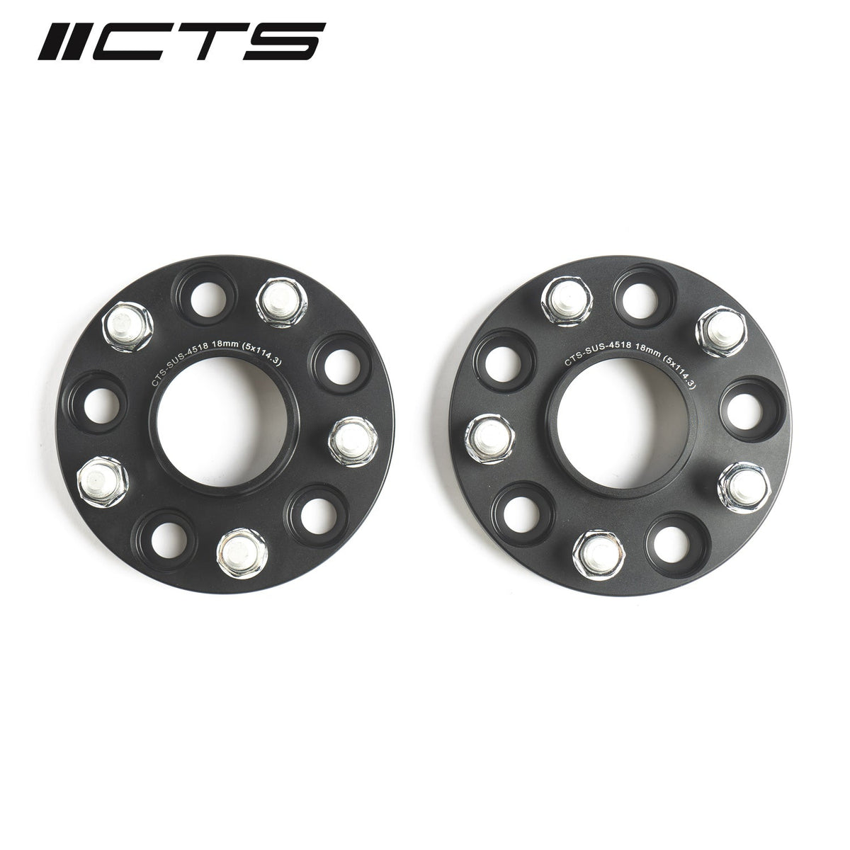 CTS Turbo Tesla Model 3/Model Y Hubcentric Wheel Spacers (with Lip) +18mm | 5x114.3 CB 64.1