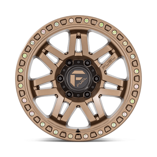 Fuel Offroad D811 SYNDICATE Full Matte Bronze 17x9 +1 6x139.7mm 106.1mm