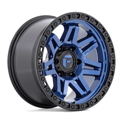 Fuel Offroad D813 SYNDICATE Dark Blue W/ Black Ring 17x9 +1 6x139.7mm 106.1mm