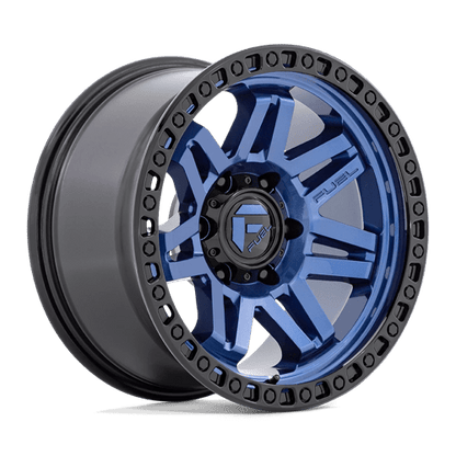Fuel Offroad D813 SYNDICATE Dark Blue W/ Black Ring 17x9 -12 5x127mm 71.5mm