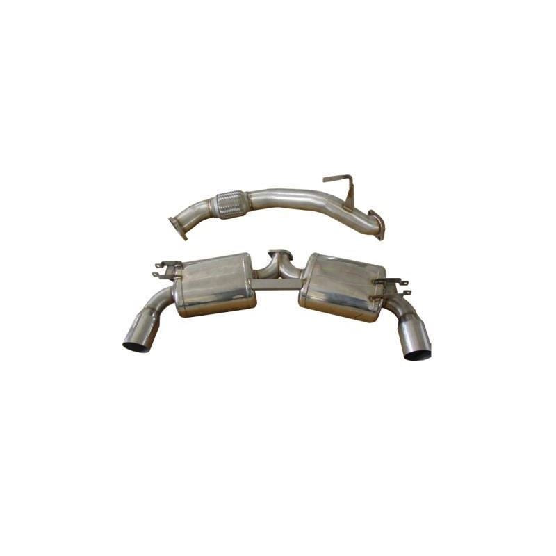 Berk Technology True Dual 3" Exhaust System — Toyota MR2 Turbo (SW20)