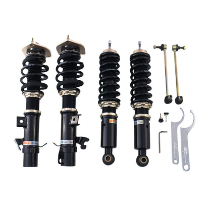 BC Racing BR Series coilovers on white background