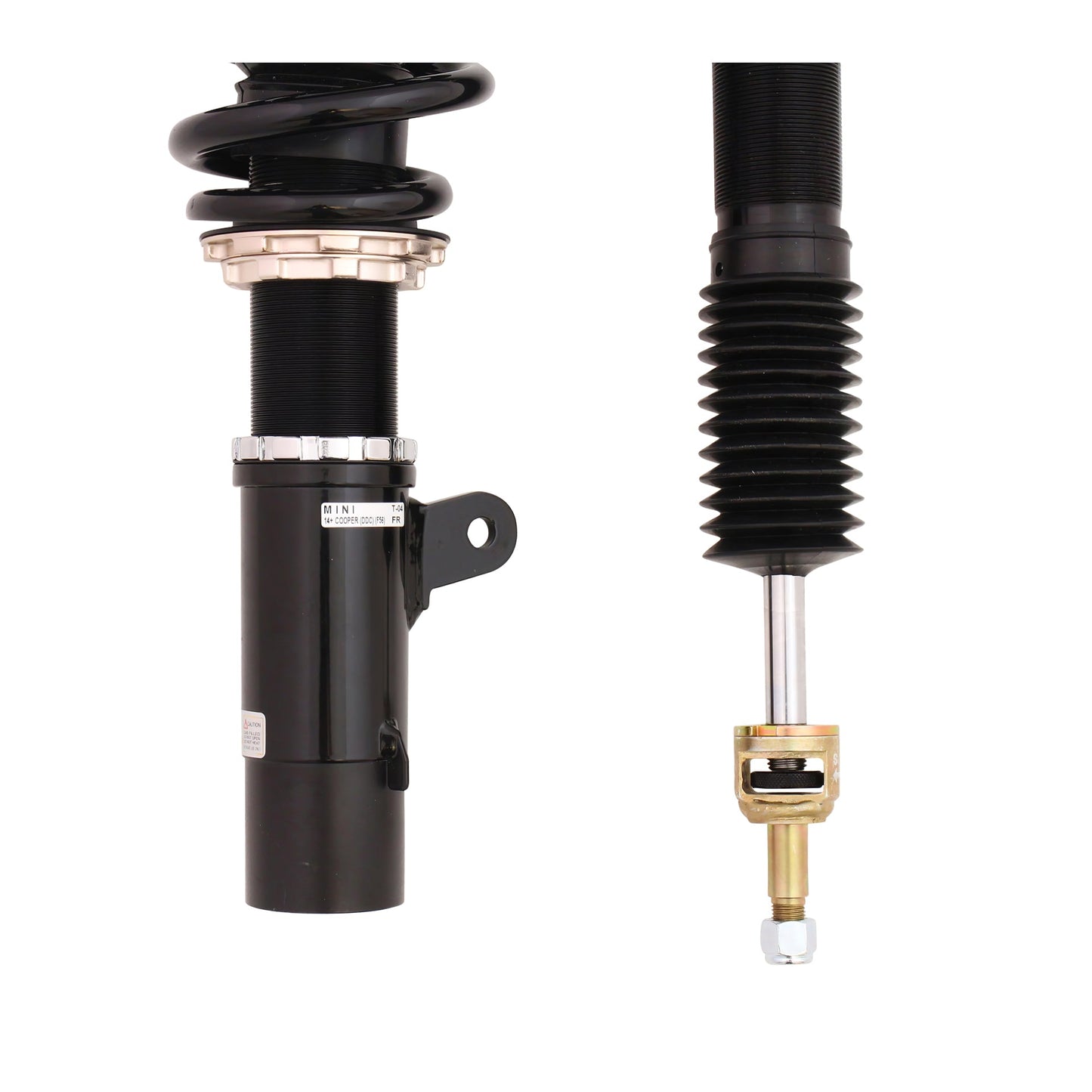 BC Racing 25+ Mini Cooper Cabrio FWD (NO DDC) Coilovers