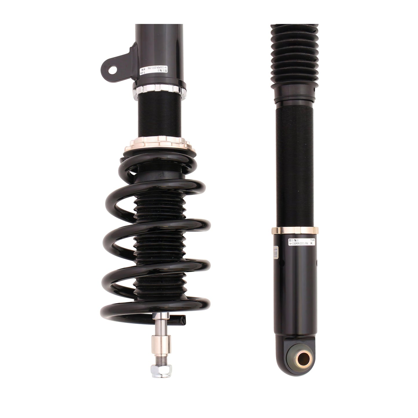 BC Racing 25+ Mini Cooper Cabrio FWD (NO DDC) Coilovers