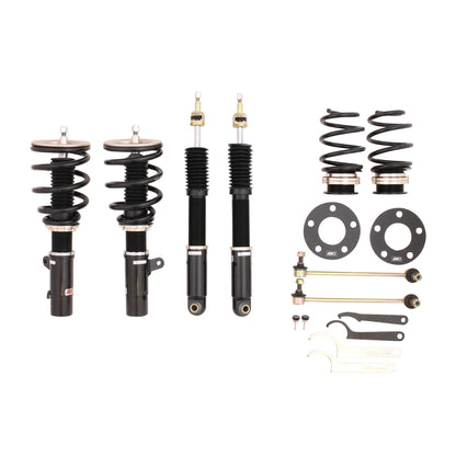 BC Racing BR Series coilovers on white background