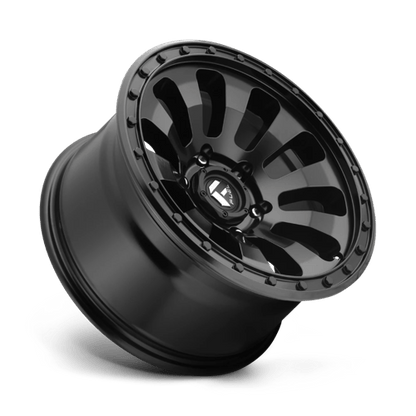 Fuel Offroad D630 TACTIC Matte Black 17x9 -12 6x139.7mm 108mm