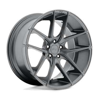 Niche M129 TARGA Matte Gunmetal 20x8.5 +35 5x120mm 72.6mm
