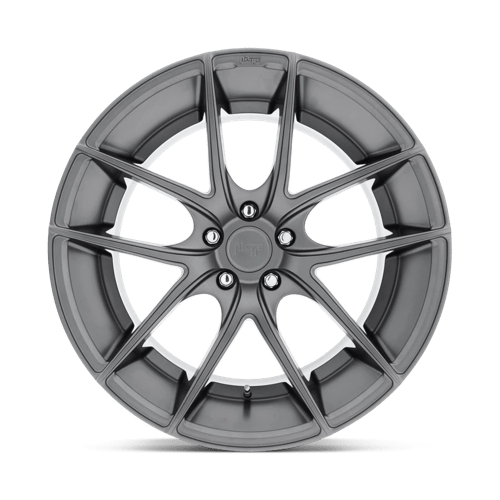 Niche M129 TARGA Matte Gunmetal 20x10 +40 5x120mm 72.6mm