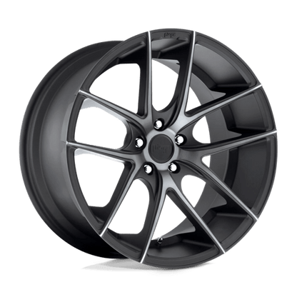 Niche M130 TARGA Matte Black Double Dark Tint 20x10 +40 5x114.3mm 72.6mm