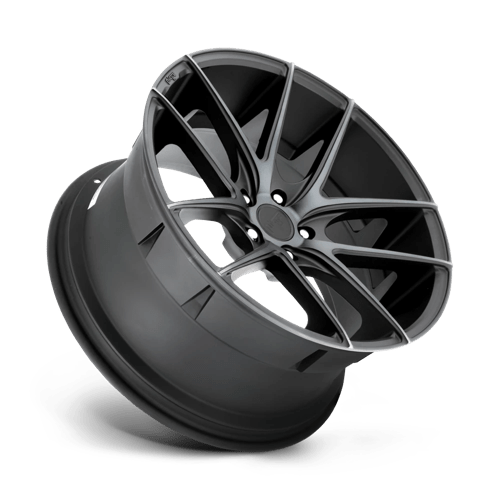 Niche M130 TARGA Matte Black Double Dark Tint 19x8.5 +40 5x114.3mm 72.6mm