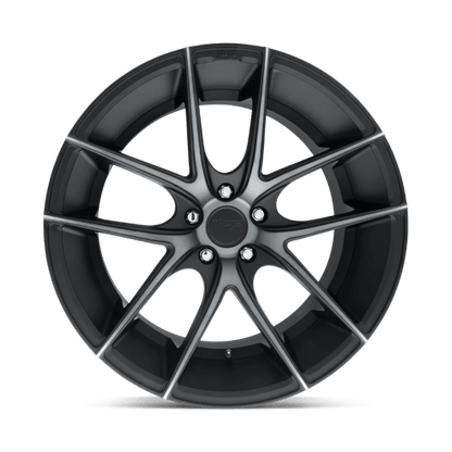 Niche M130 TARGA Matte Black Double Dark Tint 20x10 +40 5x114.3mm 72.6mm