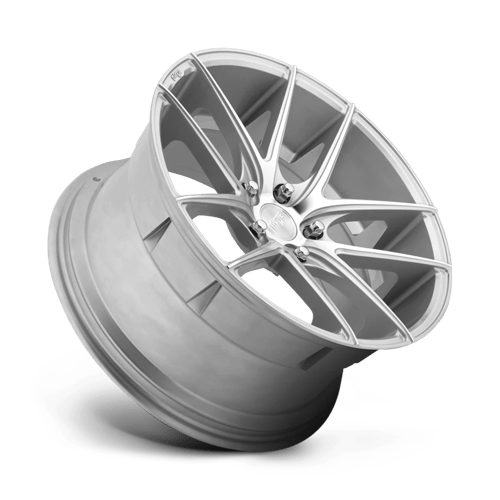 Niche M131 TARGA Gloss Silver Machined 20x10 +40 5x114.3mm 72.6mm