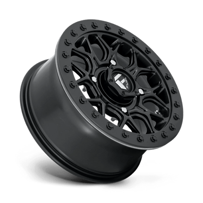 Fuel Offroad D916 TECH UTV BEADLOCK Matte Black 15x7 +38 4x156mm 132mm