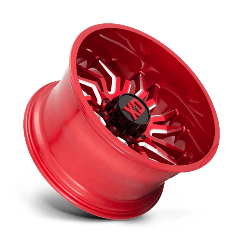XD Series XD858 TENSION Candy Red Milled 20x10 -18 5x127mm 71.5mm