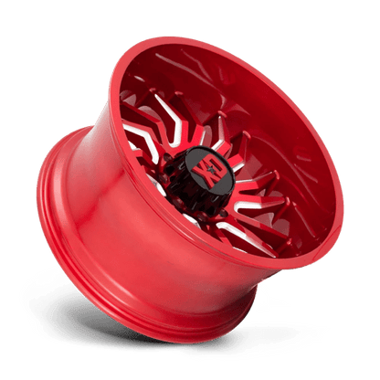 XD Series XD858 TENSION Candy Red Milled 20x10 -18 5x127mm 71.5mm