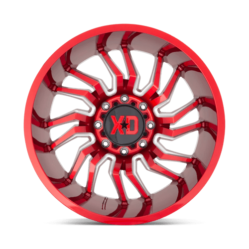 XD Series XD858 TENSION Candy Red Milled 20x10 -18 5x127mm 71.5mm