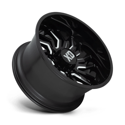 XD Series XD858 TENSION Gloss Black Milled 22x10 -18 5x127mm 71.5mm