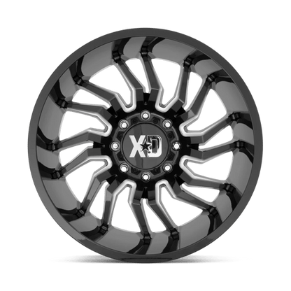 XD Series XD858 TENSION Gloss Black Milled 20x10 -18 6x139.7mm 106.1mm