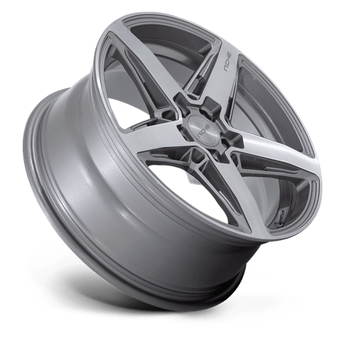 Niche M270 TERAMO Anthracite Brushed Face Tint 18x8 +30 5x114.3mm 72.6mm