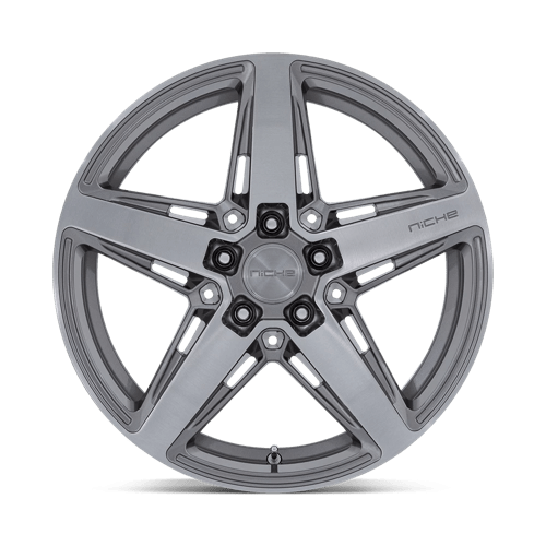 Niche M270 TERAMO Anthracite Brushed Face Tint 18x8 +30 5x114.3mm 72.6mm