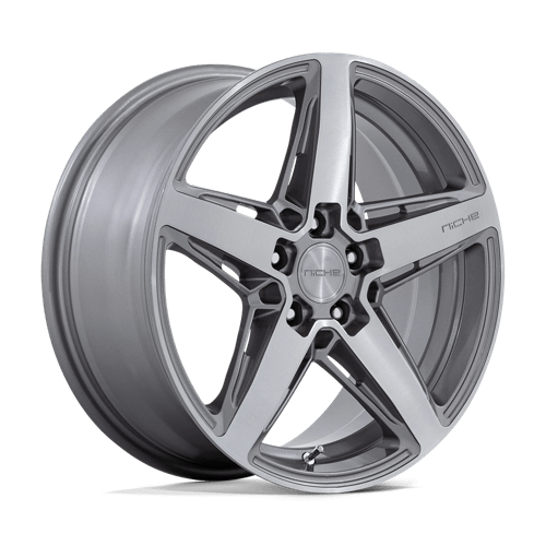 Niche M270 TERAMO Anthracite Brushed Face Tint 18x8 +40 5x114.3mm 72.6mm