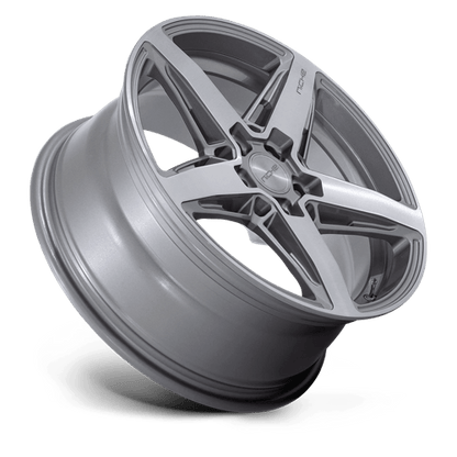 Niche M270 TERAMO Anthracite Brushed Face Tint 18x8 +42 5x112mm 66.6mm