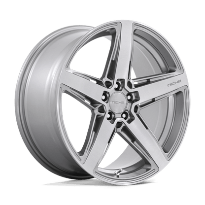 Niche M270 TERAMO Anthracite Brushed Face Tint 20x11 +50 5x114.3mm 70.7mm
