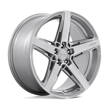 Niche M270 TERAMO Anthracite Brushed Face Tint 20x11 +44 5x112mm 66.6mm