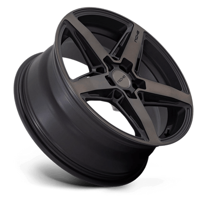 Niche M271 TERAMO Matte Black W Double Dark Tint 18x8 +30 5x112mm 66.6mm