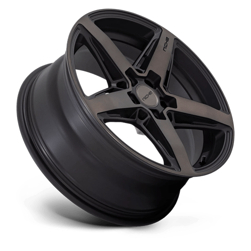 Niche M271 TERAMO Matte Black W Double Dark Tint 18x8 +40 5x108mm 72.6mm