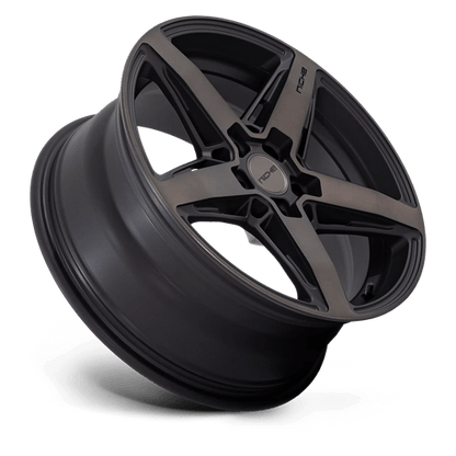 Niche M271 TERAMO Matte Black W Double Dark Tint 18x8 +40 5x108mm 72.6mm