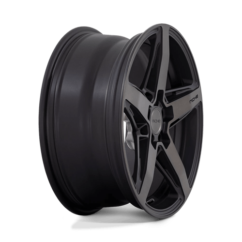 Niche M271 TERAMO Matte Black W Double Dark Tint 20x10.5 +40 5x112mm 66.6mm
