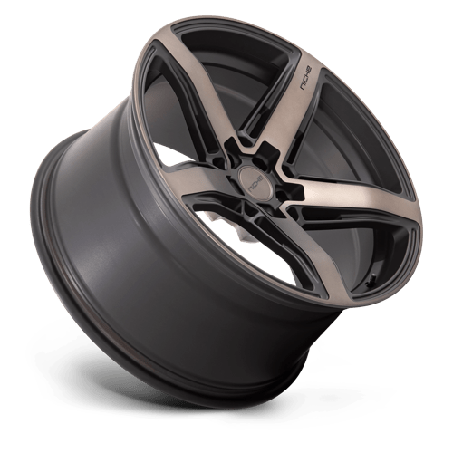 Niche M271 TERAMO Matte Black W Double Dark Tint 20x10.5 +20 5x112mm 66.6mm