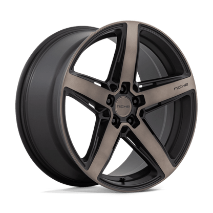Niche M271 TERAMO Matte Black W Double Dark Tint 20x9 +42 5x114.3mm 72.6mm