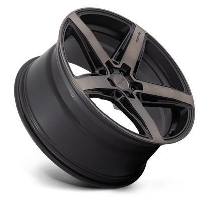 Niche M271 TERAMO Matte Black W Double Dark Tint 20x9.5 +32 5x112mm 66.6mm
