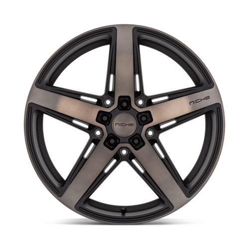 Niche M271 TERAMO Matte Black W Double Dark Tint 20x9 +35 5x114.3mm 72.6mm