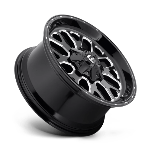 Fuel Offroad D588 TITAN Gloss Black Milled 20x10 -18 8x165.1mm 125.1mm