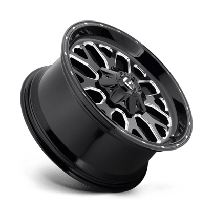 Fuel Offroad D588 TITAN Gloss Black Milled 20x10 -18 8x165.1mm 125.1mm