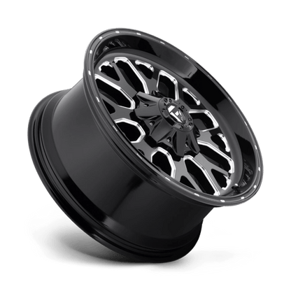 Fuel Offroad D588 TITAN Gloss Black Milled 20x10 -18 6x135|6x139.7mm 106.1mm