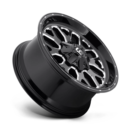 Fuel Offroad D588 TITAN Gloss Black Milled 20x9 +20 6x135|6x139.7mm 106.1mm