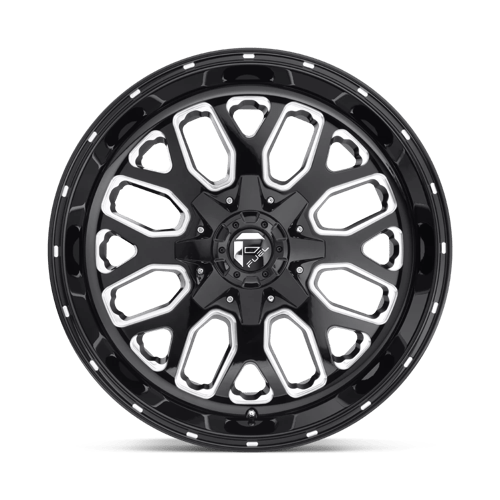 Fuel Offroad D588 TITAN Gloss Black Milled 20x10 -18 6x135|6x139.7mm 106.1mm